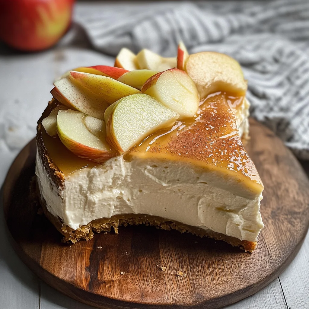 Apple Cider Cheesecake