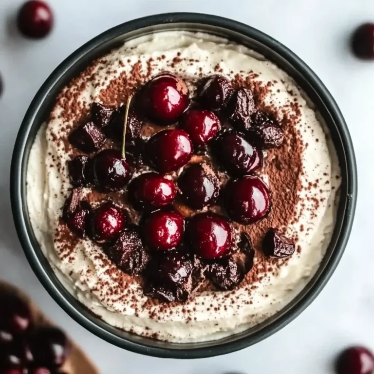 Cherry Amaretto Tiramisu