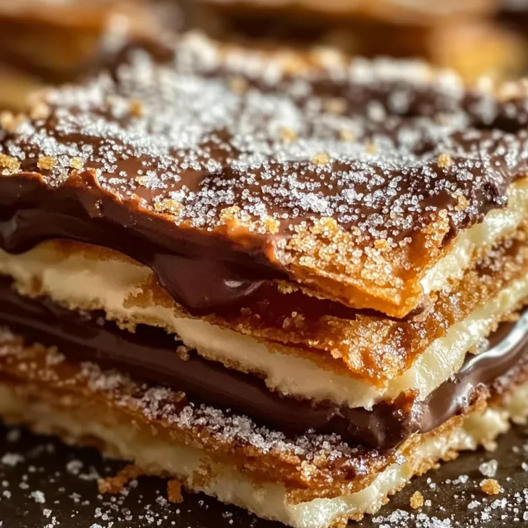 Churro Saltine Toffee