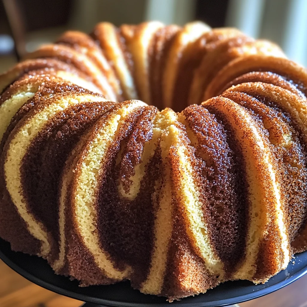 Cinnamon Swirl Bundt Cake