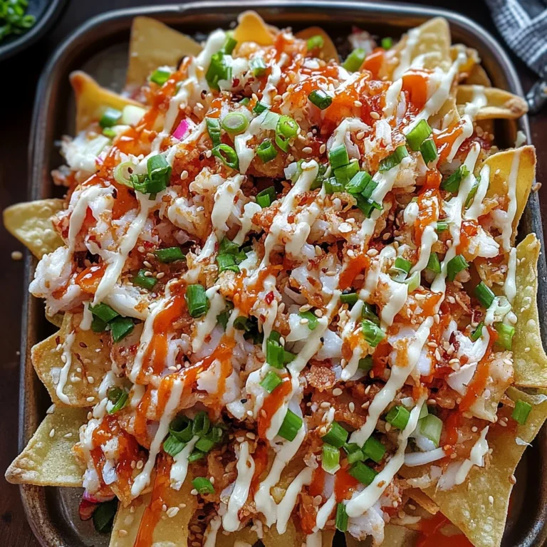 Crab Rangoon Nachos