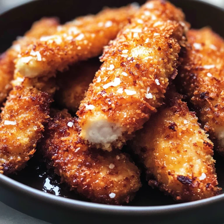 Crispy Coconut Chicken Tenders