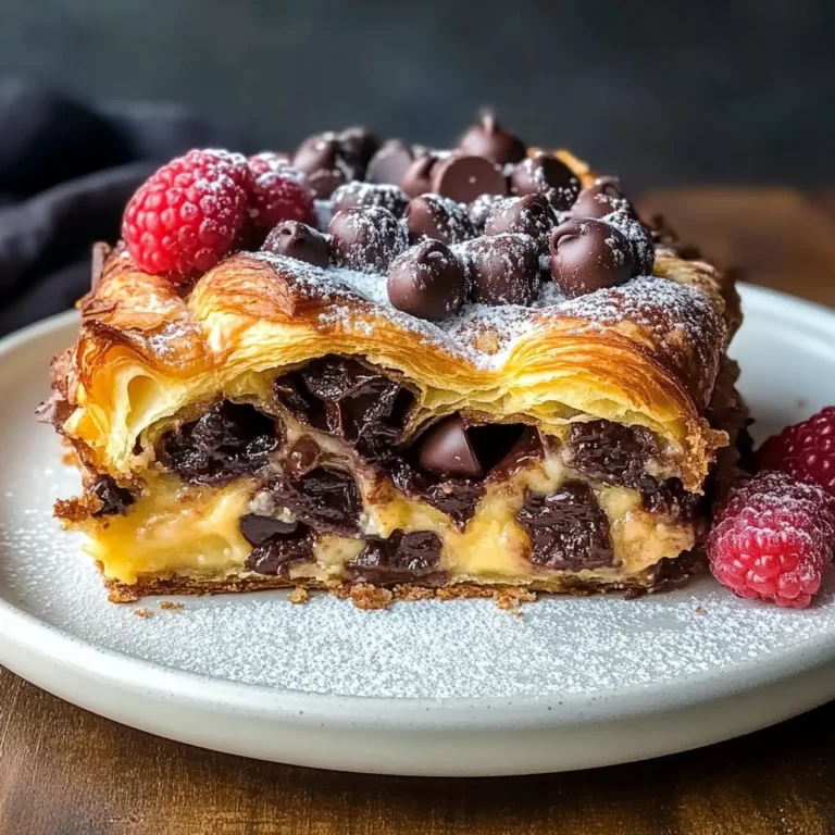 Decadent Chocolate Croissant Breakfast Bake