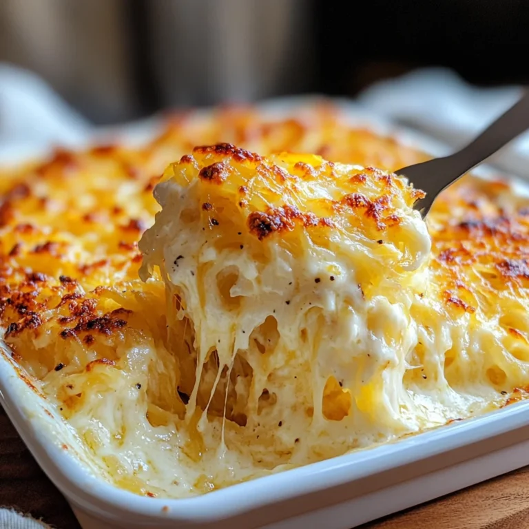 Healthy Spaghetti Squash Au Gratin