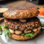 Mushroom Veggie Burgers