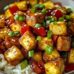 Vegan Pineapple Tofu