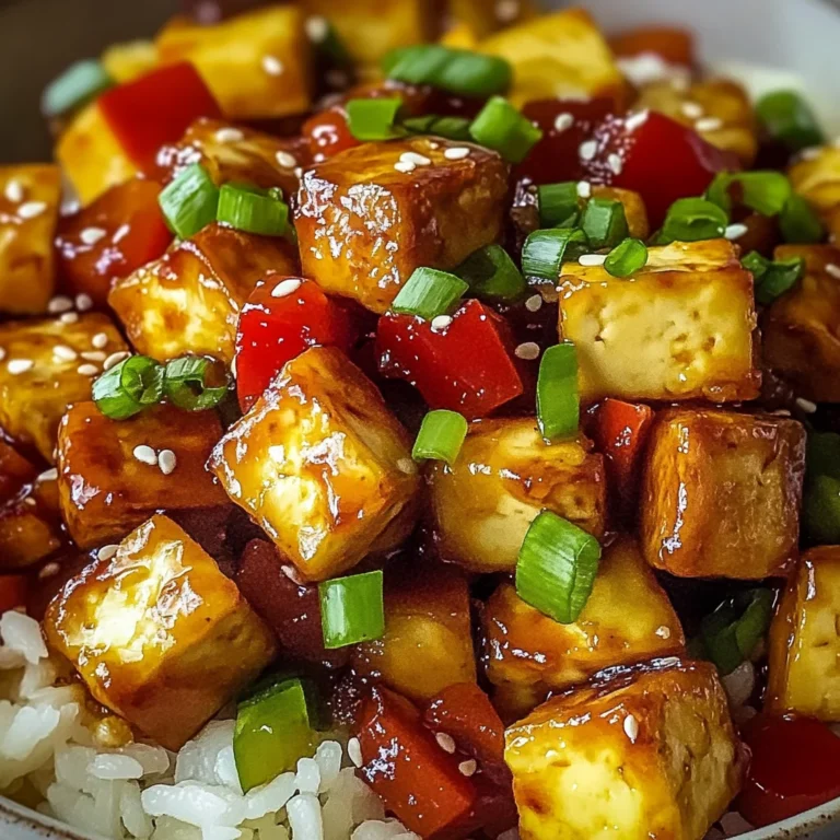Vegan Pineapple Tofu