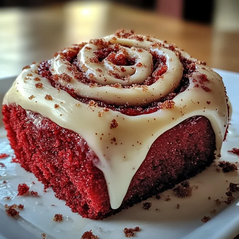 ed Velvet Cinnamon Rolls: A Decadent Twist on a Classic