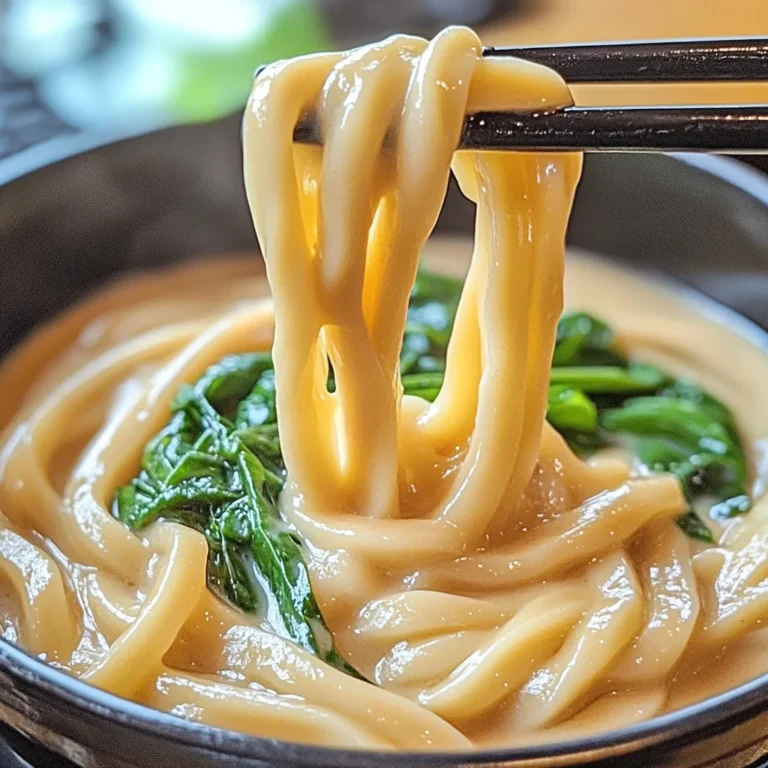 Creamy Miso Udon