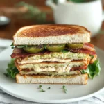 Crunchy Fried Green Tomato BLT Sandwich - Alrightwithme