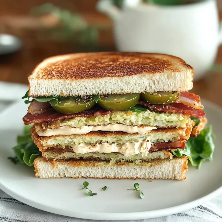 Crunchy Fried Green Tomato BLT Sandwich - Alrightwithme