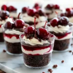 DLux Mini Dessert Cups – Black Forest Cake Recipe