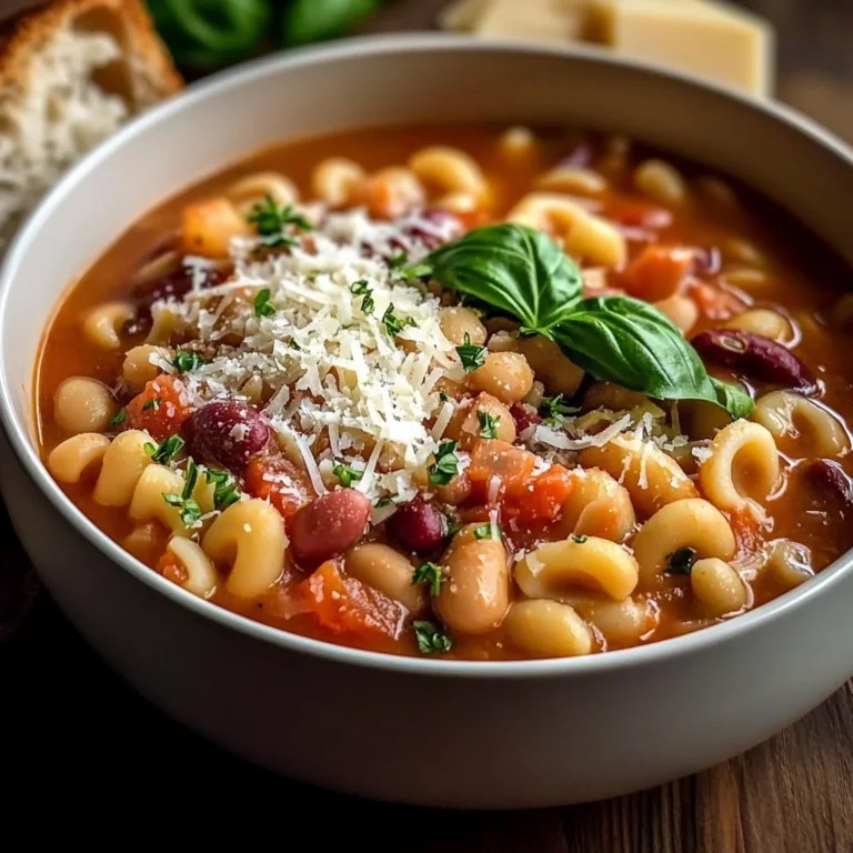 Hearty Pasta Fagioli Recipe