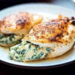 Spinach Stuffed Chicken Breasts