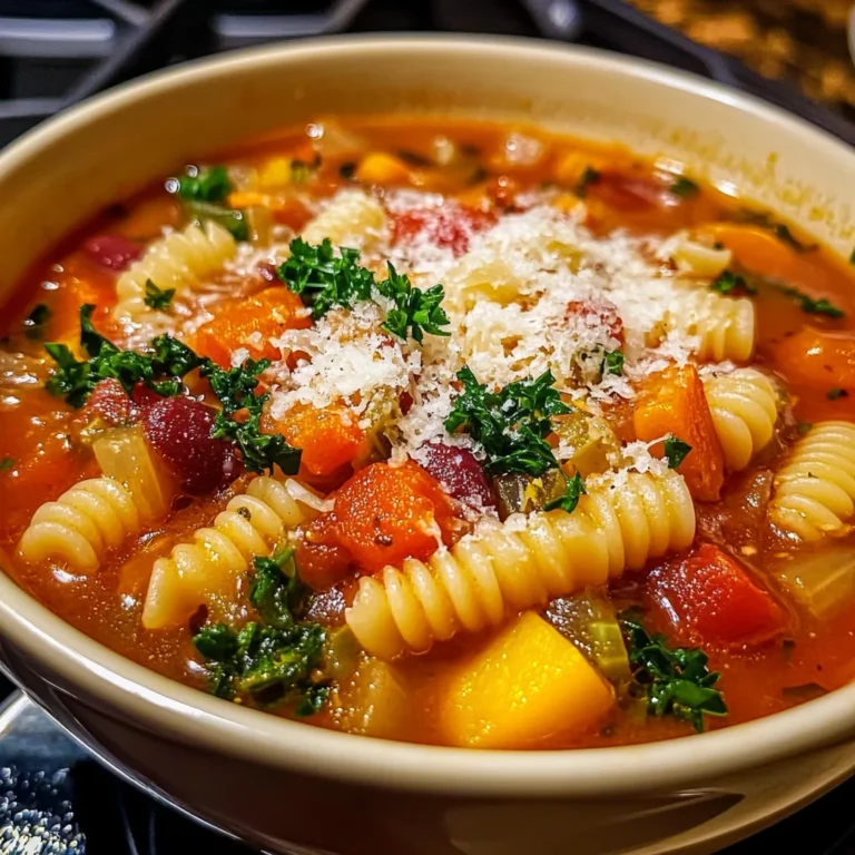 Authentic Minestrone Soup