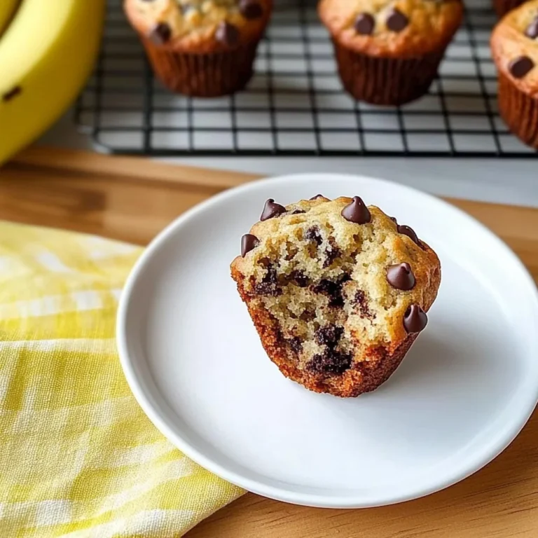 Banana Chocolate Chip Muffins