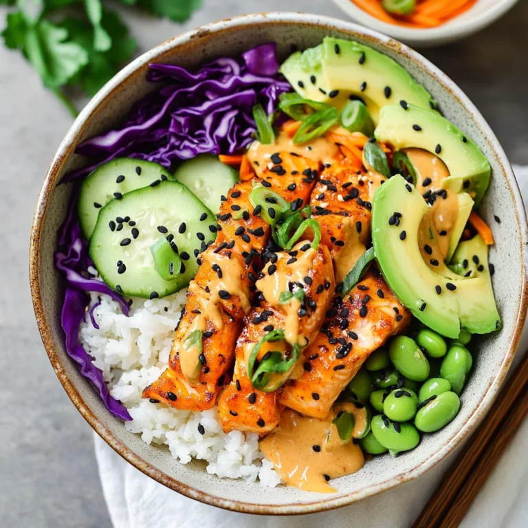 Bang Bang Salmon Rice Bowls
