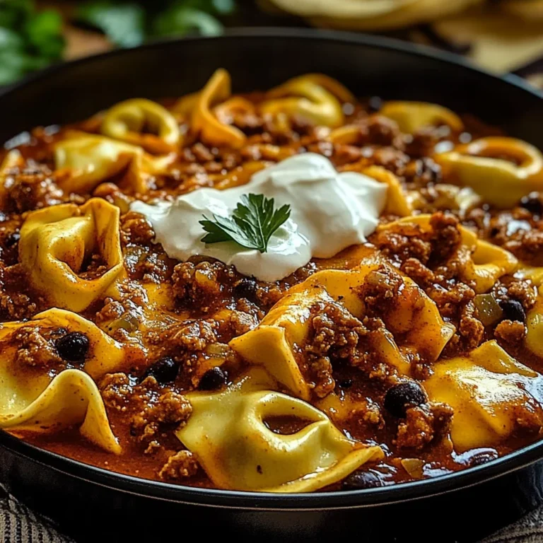 Cheesy Beef Enchiladas Tortellini: A Delicious Twist on Classic Comfort Food