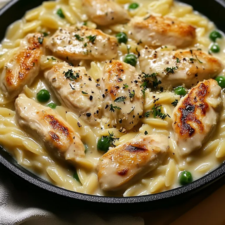 Creamy Orzo With Chicken: A Wonderful Ultimate Recipe You’ll Love