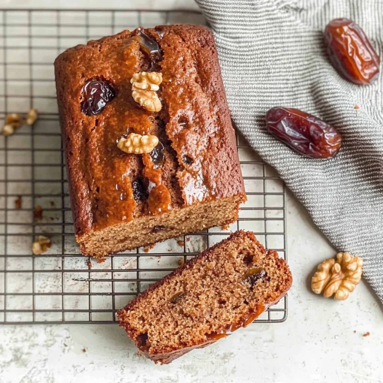 Date Honey Nut Cake