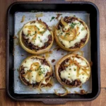 Deconstructed French Onion Burger