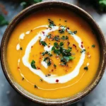 Easy Butternut Squash and Sweet Potato Soup