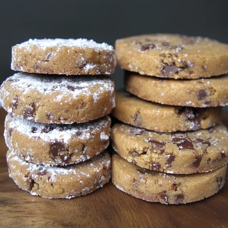 Espresso Shortbread Cookies