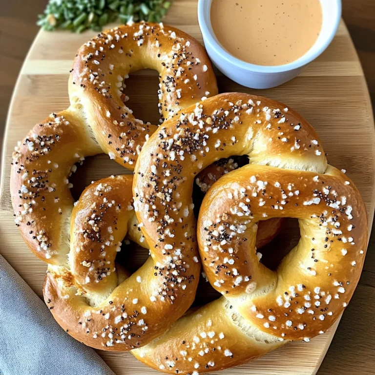Homemade Soft Pretzels