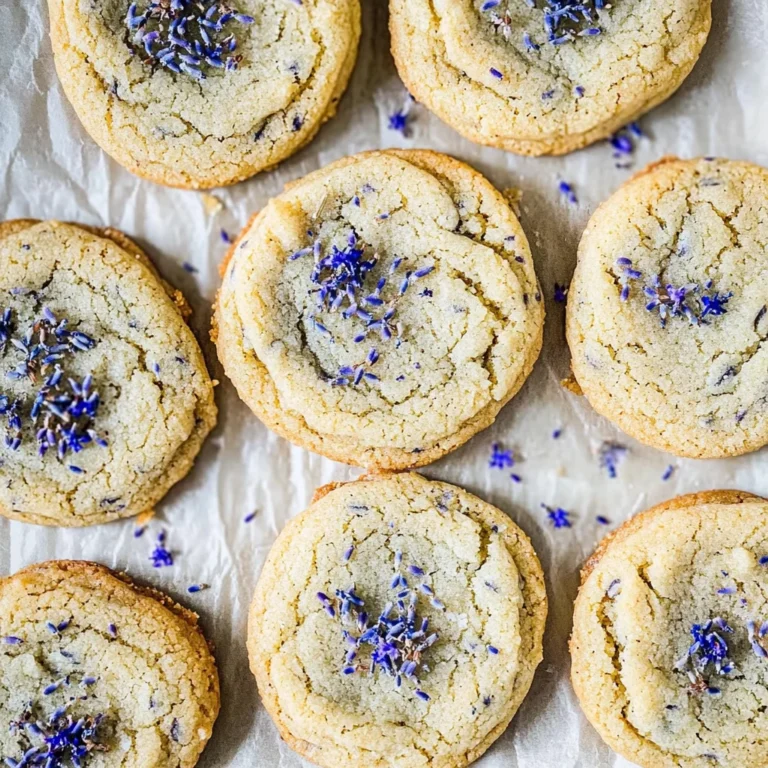 Lavender Earl Grey Cookies Recipe