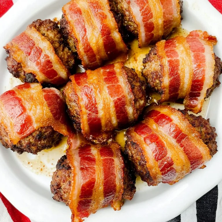 Mini Turkey Bacon Wrapped Meatloaf Recipe