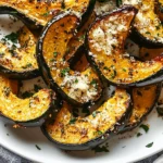 Parmesan Herb Roasted Acorn Squash