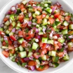 Persian Shirazi Salad