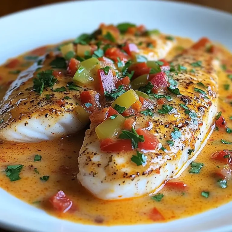 Red Snapper with Creole Sauce