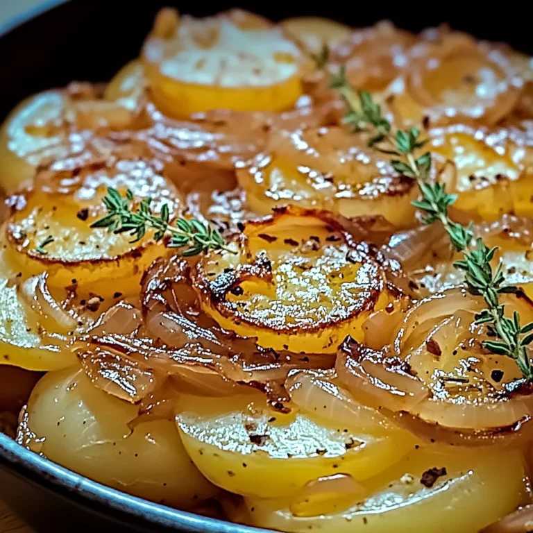 Savory French Onion Potato Bake