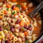 Slow Cooker Pasta e Fagioli