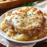 Smothered Pork Chop Scalloped Potato Casserole