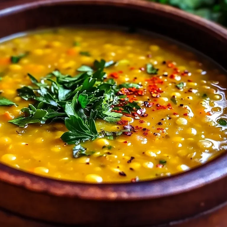 Turkish Lentil Soup Recipe