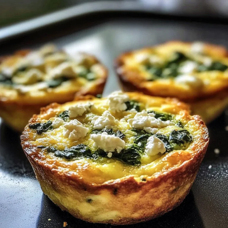 Amazing Spinach Feta Egg Muffins: Portable Powerhouse