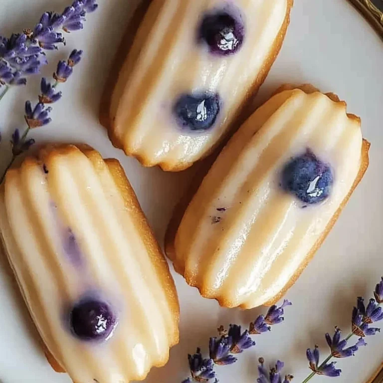 Blueberry Lavender Vegan Madeleines: An Incredible 7-Step Recipe