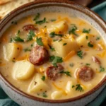 Cozy Crockpot Potato Soup with Sausage – Hearty and Delicious for Fall